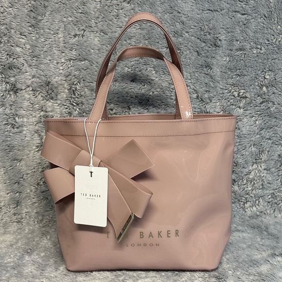Ted Baker London Handbags - NWT TED BAKER Knot Bow Icon Handbag Pink Ted Baker Bag